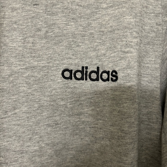 Adidas Light Gray Pullover - Picture 2 of 6